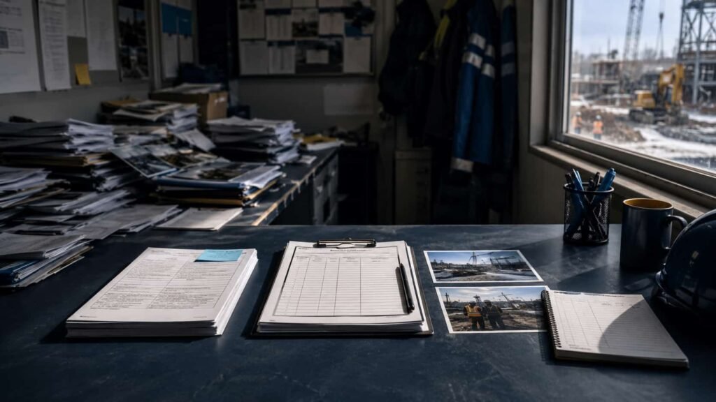 Preuves SST de chantier triées et datées plutôt qu'accumulées